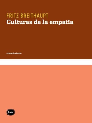 cover image of Culturas de la empatía